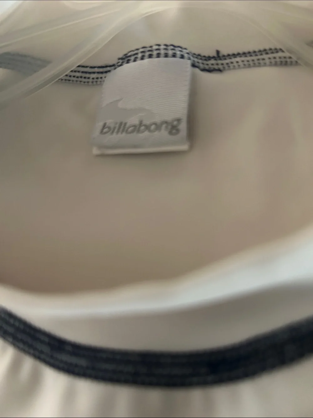 Billabong Kids White Rash Guard with Olive & Navy Graphic Sleeves